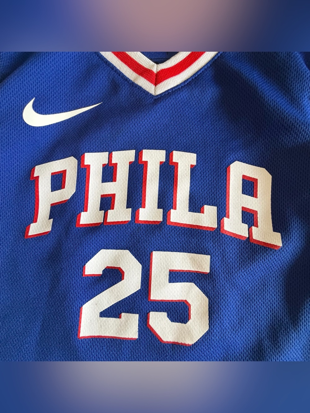 Nike Ben Simmons Philadelphia 76ers Jersey NBA Basketball Boys Large